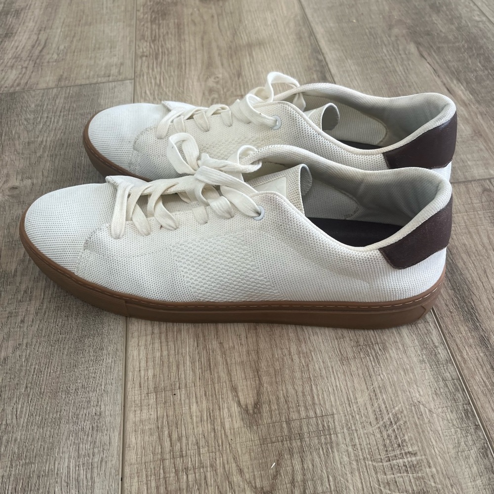 Greats Brooklyn The Royale sneaker canvas ?knit Gum soles 14 New with marks